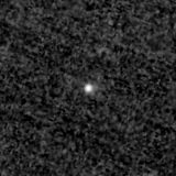 F200W image, 3.2 arcsec across, north up