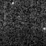 F115W image, 3.2 arcsec across, north up