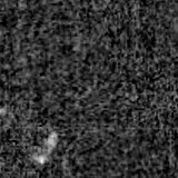 F115W image, 3.2 arcsec across, north up