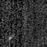 F090W image, 3.2 arcsec across, north up