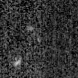 F200W image, 3.2 arcsec across, north up