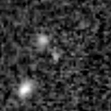 F277W image, 3.2 arcsec across, north up