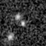 F444W image, 3.2 arcsec across, north up