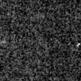 F090W image, 3.2 arcsec across, north up