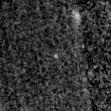 F150W image, 3.2 arcsec across, north up