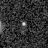 F356W image, 3.2 arcsec across, north up