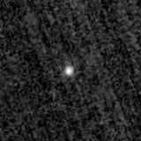 F090W image, 3.2 arcsec across, north up