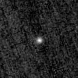 F150W image, 3.2 arcsec across, north up
