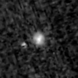 F277W image, 3.2 arcsec across, north up