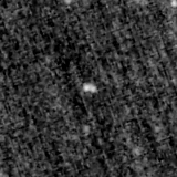 F200W image, 3.2 arcsec across, north up
