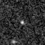 F277W image, 3.2 arcsec across, north up