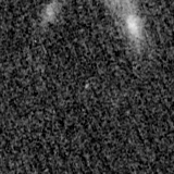 F115W image, 3.2 arcsec across, north up