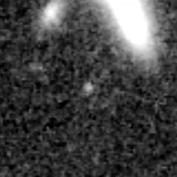 F277W image, 3.2 arcsec across, north up