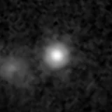 F444W image, 3.2 arcsec across, north up