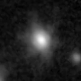 F444W image, 3.2 arcsec across, north up