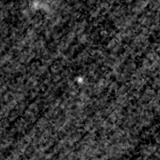 F115W image, 3.2 arcsec across, north up