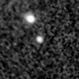 F444W image, 3.2 arcsec across, north up