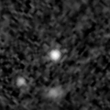 F444W image, 3.2 arcsec across, north up
