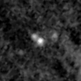 F277W image, 3.2 arcsec across, north up