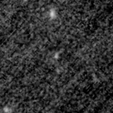 F115W image, 3.2 arcsec across, north up