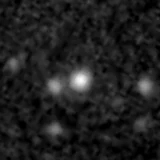 F277W image, 3.2 arcsec across, north up