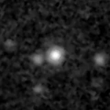 F356W image, 3.2 arcsec across, north up