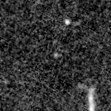 F115W image, 3.2 arcsec across, north up
