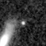 F356W image, 3.2 arcsec across, north up