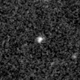 F200W image, 3.2 arcsec across, north up