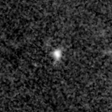 F200W image, 3.2 arcsec across, north up