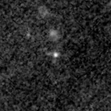 F115W image, 3.2 arcsec across, north up