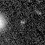 F115W image, 3.2 arcsec across, north up