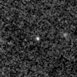 F150W image, 3.2 arcsec across, north up