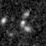 F277W image, 3.2 arcsec across, north up