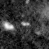 F277W image, 3.2 arcsec across, north up