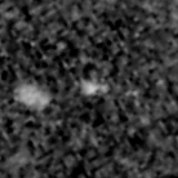 F356W image, 3.2 arcsec across, north up