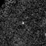 F115W image, 3.2 arcsec across, north up