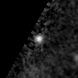 F277W image, 3.2 arcsec across, north up
