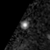 F356W image, 3.2 arcsec across, north up