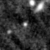 F277W image, 3.2 arcsec across, north up