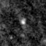F277W image, 3.2 arcsec across, north up