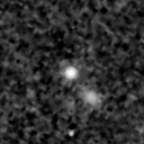 F444W image, 3.2 arcsec across, north up