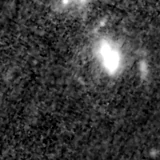 F115W image, 3.2 arcsec across, north up