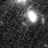 F200W image, 3.2 arcsec across, north up
