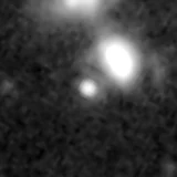 F444W image, 3.2 arcsec across, north up