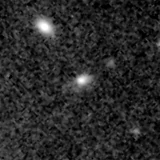 F115W image, 3.2 arcsec across, north up