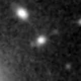 F277W image, 3.2 arcsec across, north up