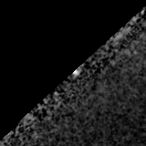 F090W image, 3.2 arcsec across, north up