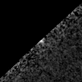 F150W image, 3.2 arcsec across, north up