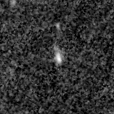 F115W image, 3.2 arcsec across, north up